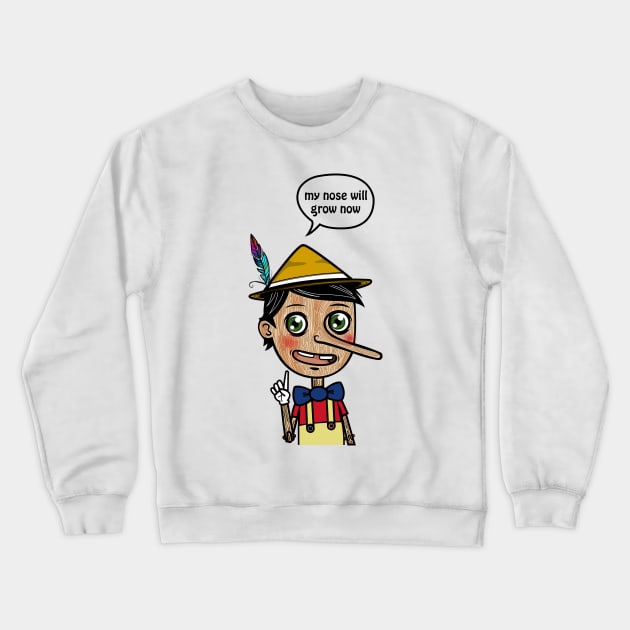 Liar’s Paradox Crewneck Sweatshirt by hereticwear